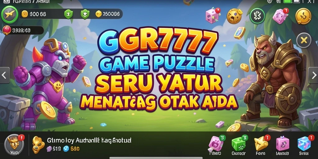 Tampilan gameplay GGR7777 yang menarik dan menantang.