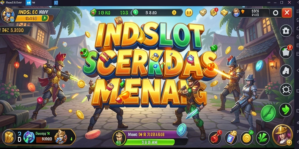Tampilan menarik gameplay INDSLOT dengan grafik yang memukau.