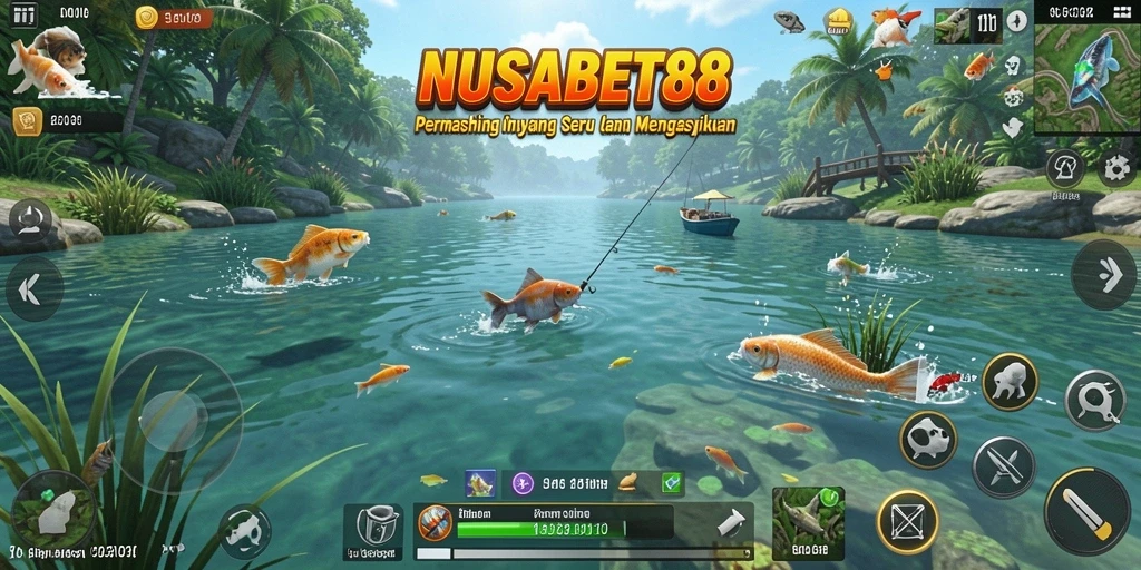 Tangkapan ikan yang menakjubkan dalam gameplay NUSABET88.